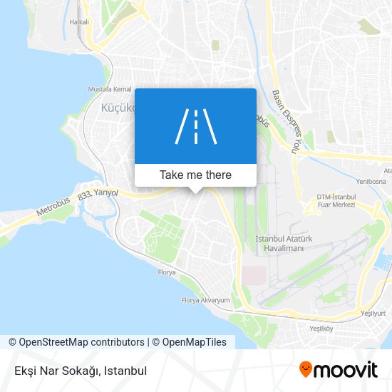 Ekşi Nar Sokağı map