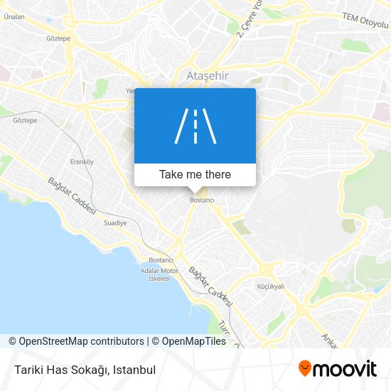 Tariki Has Sokağı map