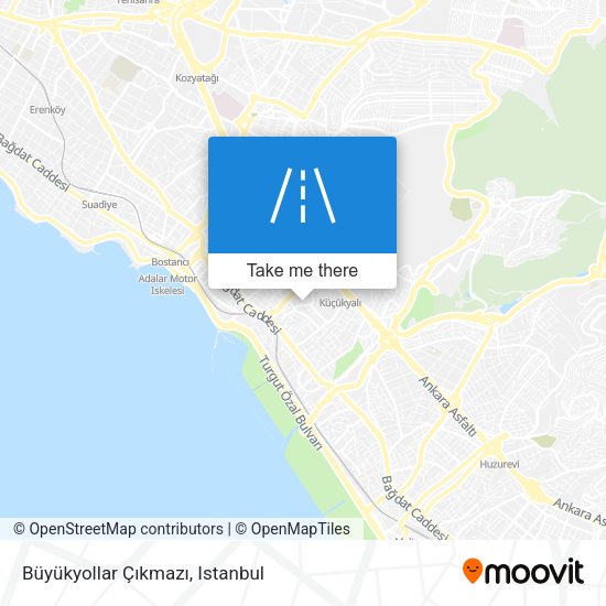 Büyükyollar Çıkmazı map