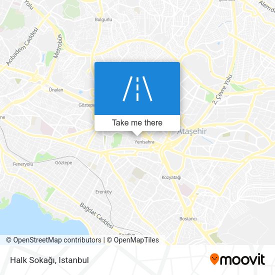 Halk Sokağı map