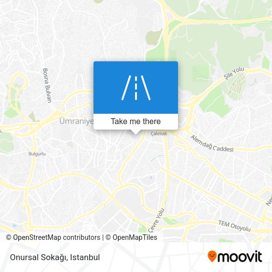Onursal Sokağı map