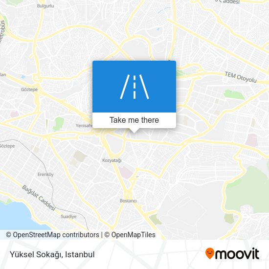 Yüksel Sokağı map