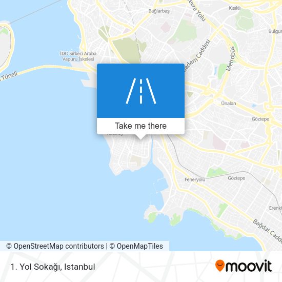 1. Yol Sokağı map