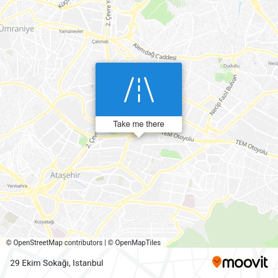 29 Ekim Sokağı map