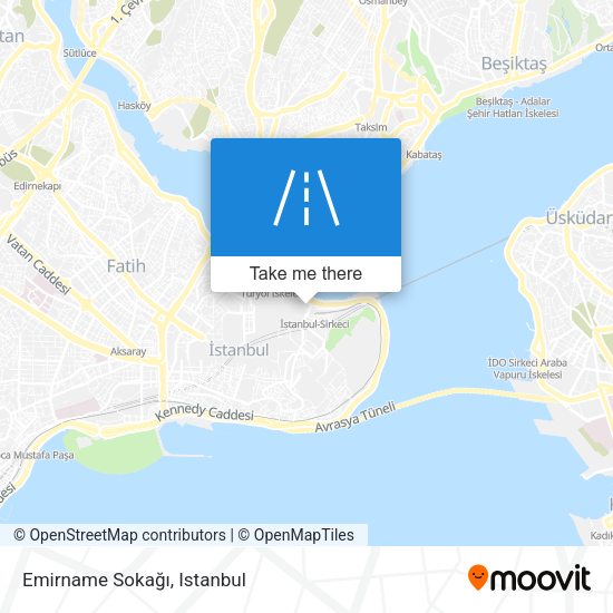 Emirname Sokağı map