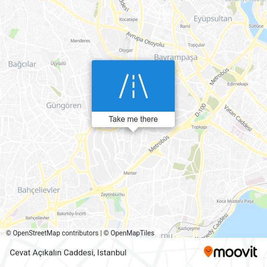 Cevat Açıkalın Caddesi map