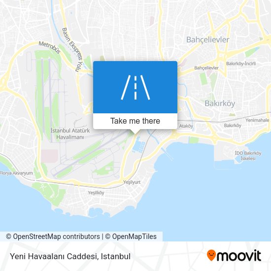 Yeni Havaalanı Caddesi map