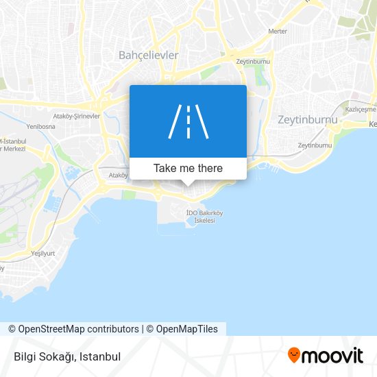 Bilgi Sokağı map