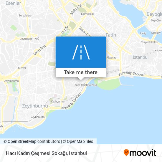 Hacı Kadın Çeşmesi Sokağı map