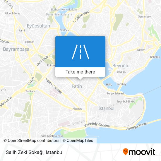 Salih Zeki Sokağı map