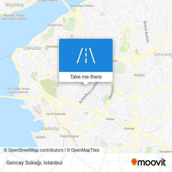 Gencay Sokağı map