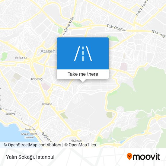 Yalın Sokağı map