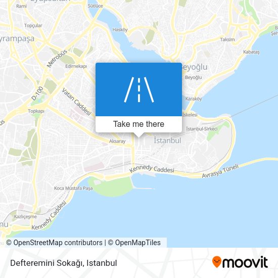 Defteremini Sokağı map