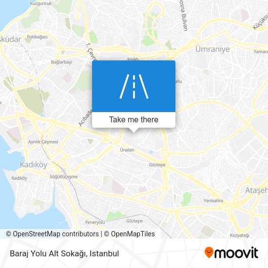 Baraj Yolu Alt Sokağı map