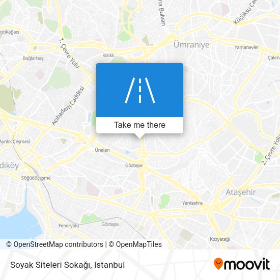 Soyak Siteleri Sokağı map