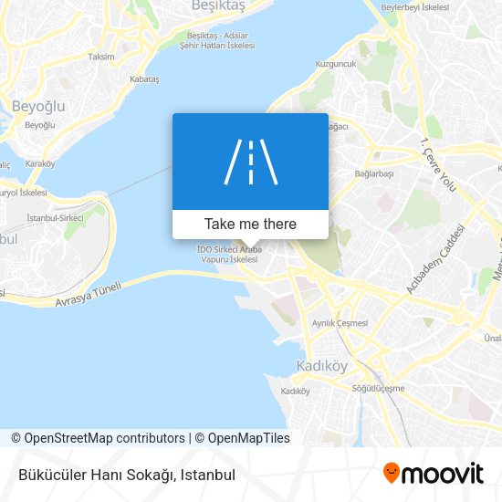 Bükücüler Hanı Sokağı map