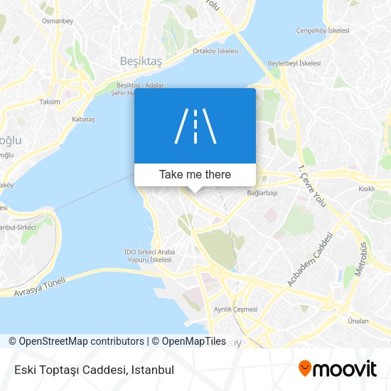 Eski Toptaşı Caddesi map