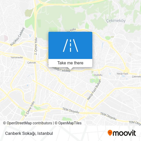 Canberk Sokağı map