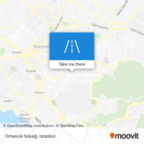 Orhancık Sokağı map