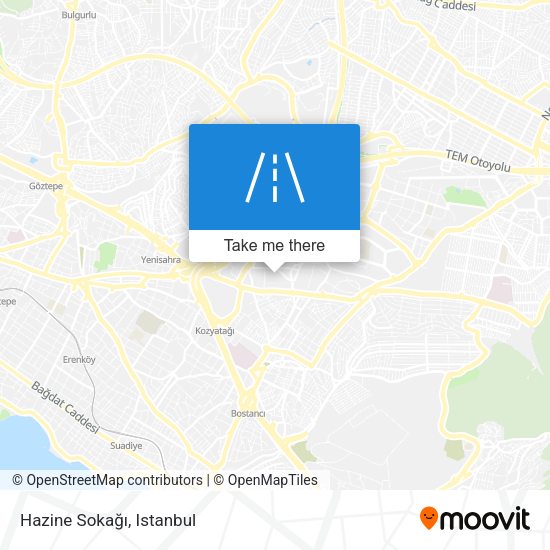 Hazine Sokağı map