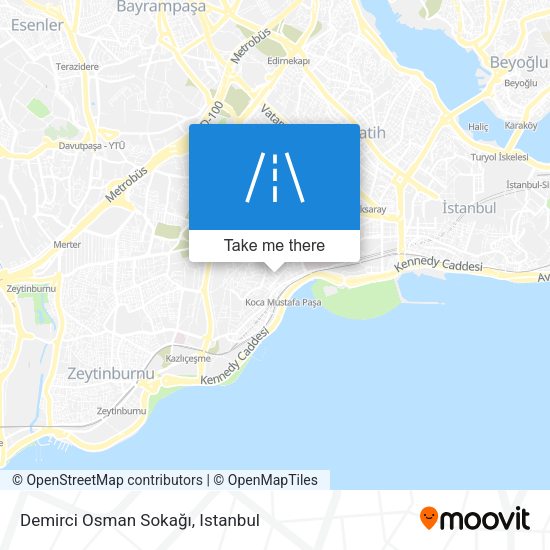 Demirci Osman Sokağı map