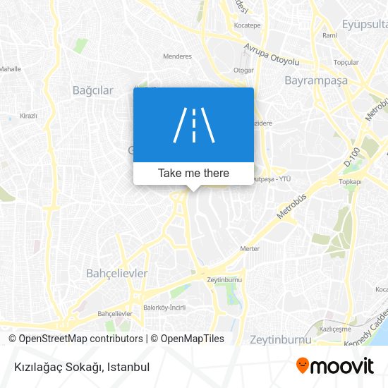 Kızılağaç Sokağı map
