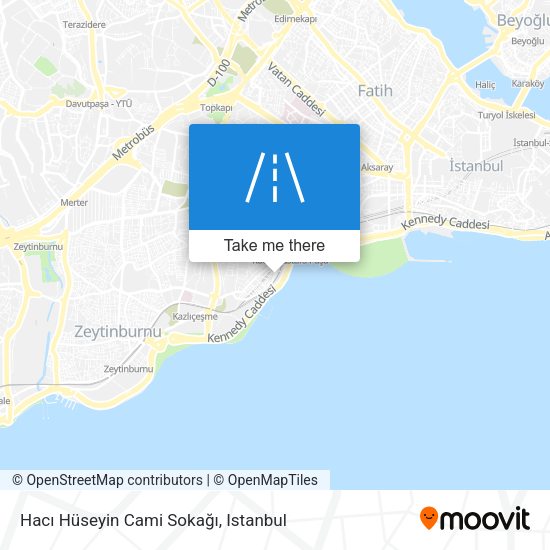 Hacı Hüseyin Cami Sokağı map