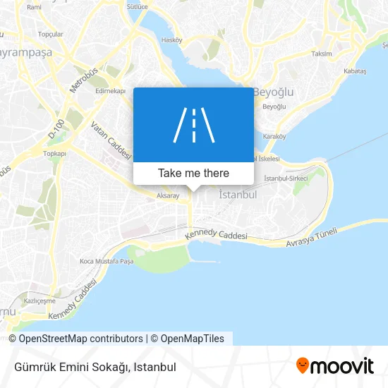 Gümrük Emini Sokağı map