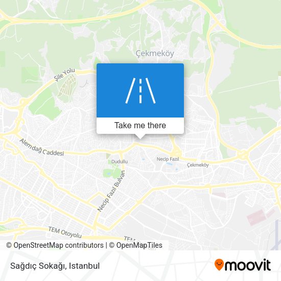 Sağdıç Sokağı map