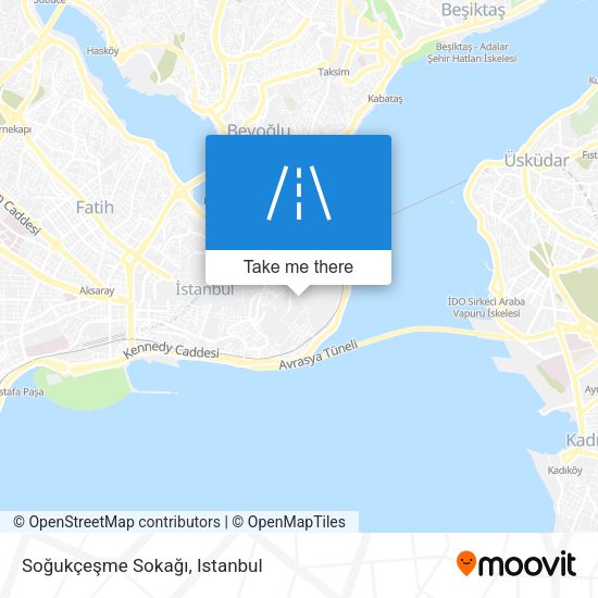 Soğukçeşme Sokağı map