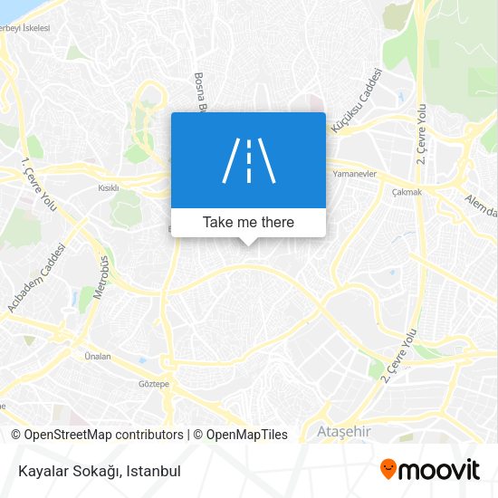 Kayalar Sokağı map