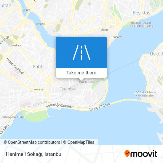 Hanimeli Sokağı map