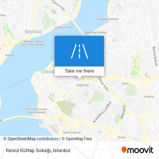 Reisül Küttap Sokağı map