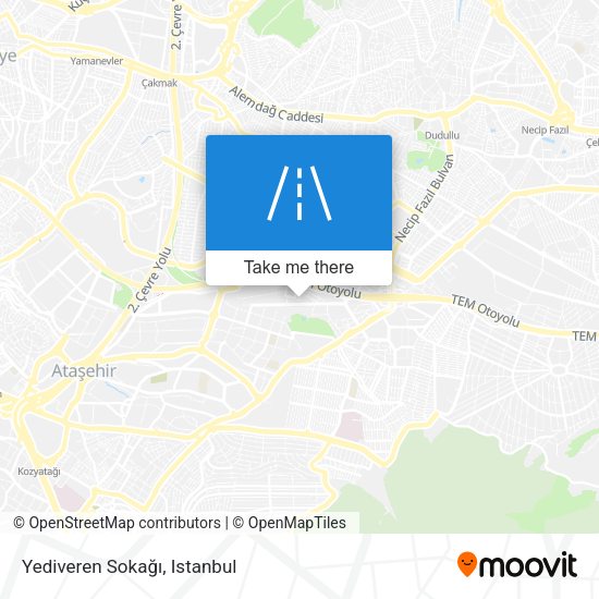 Yediveren Sokağı map