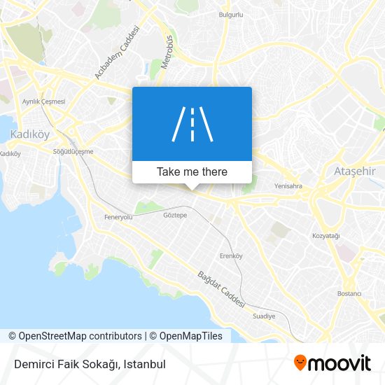 Demirci Faik Sokağı map