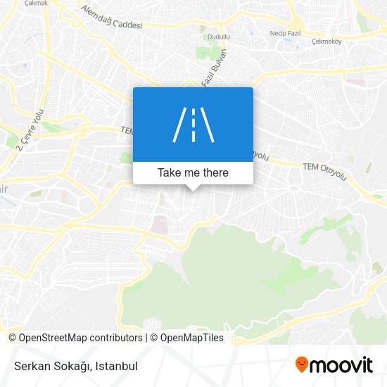 Serkan Sokağı map
