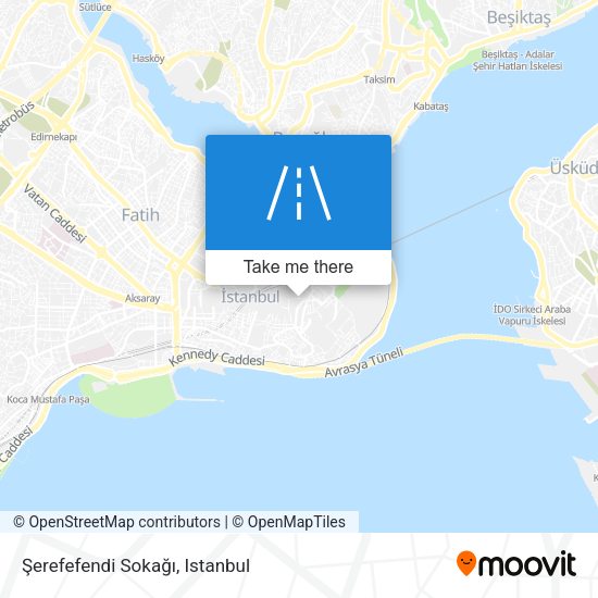 Şerefefendi Sokağı map