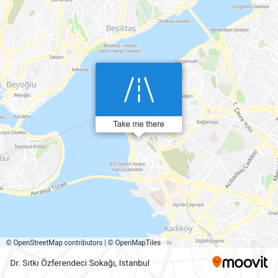Dr. Sıtkı Özferendeci Sokağı map