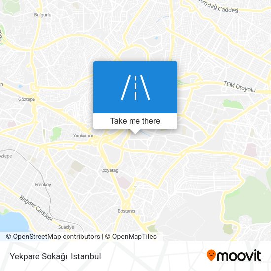Yekpare Sokağı map