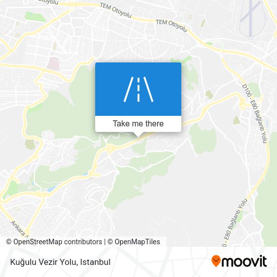 Kuğulu Vezir Yolu map