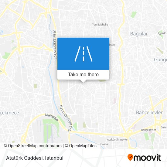 Atatürk Caddesi map