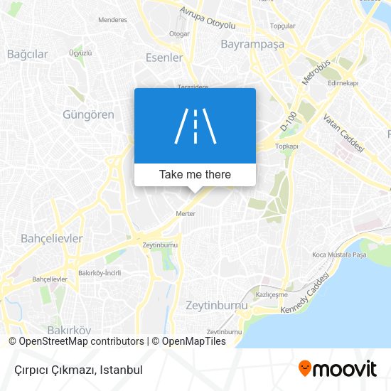 Çırpıcı Çıkmazı map