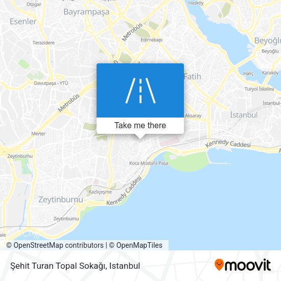 Şehit Turan Topal Sokağı map