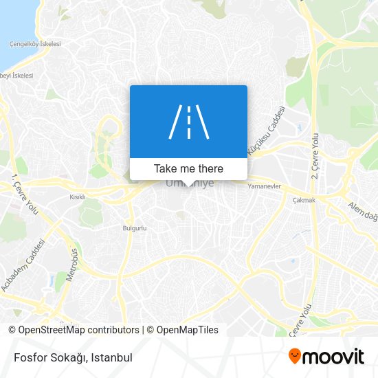 Fosfor Sokağı map