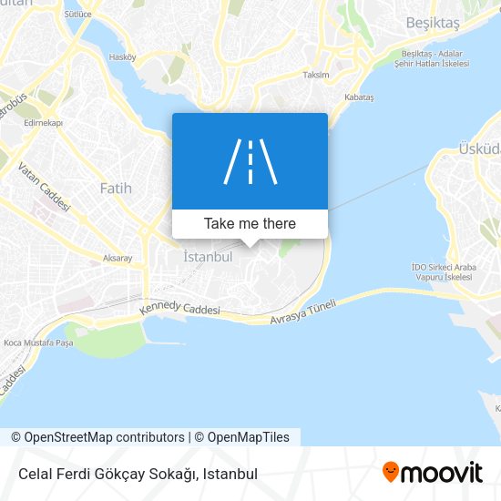 Celal Ferdi Gökçay Sokağı map