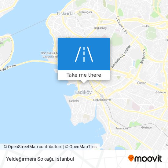 Yeldeğirmeni Sokağı map