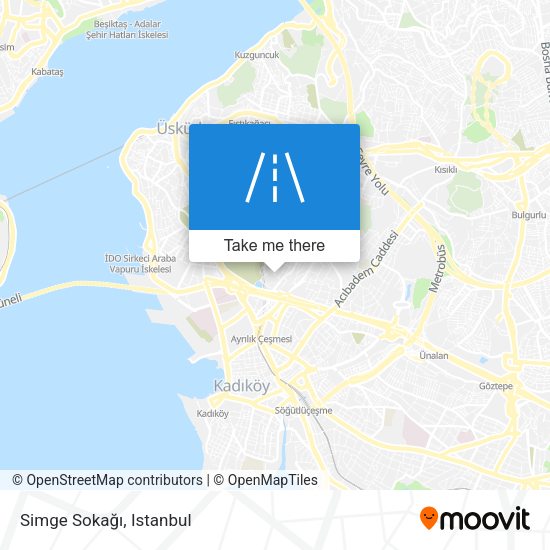 Simge Sokağı map