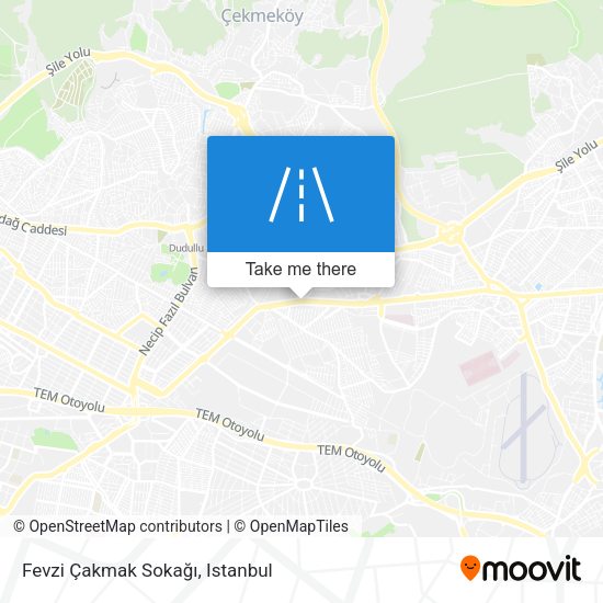 Fevzi Çakmak Sokağı map