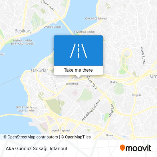 Aka Gündüz Sokağı map