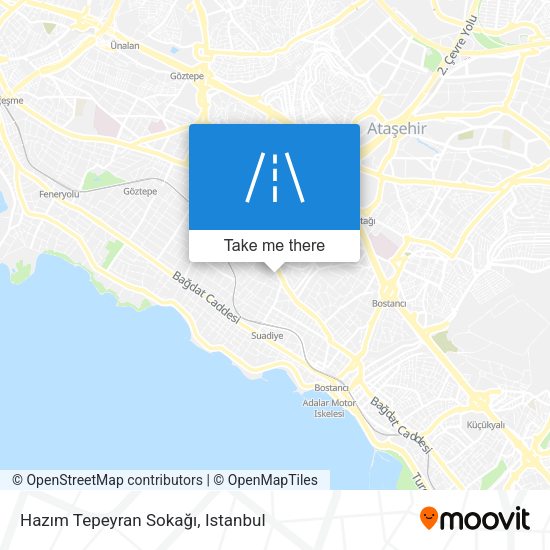 Hazım Tepeyran Sokağı map